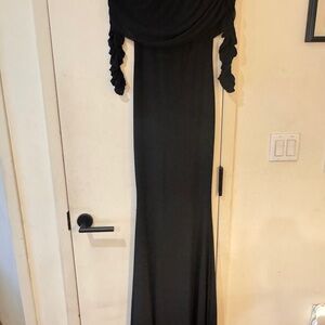 Club L Elegant Black Evening Gown Maxi size 4